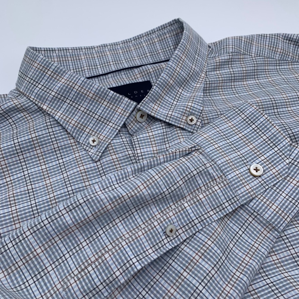 NWT Calder Carmel Mens Button Down Shirt XXL Limited Edition 1/70 Plaid